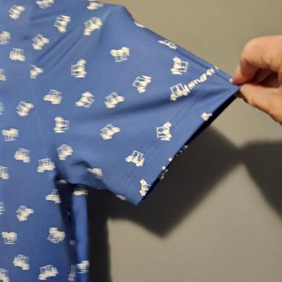 Snake eyes Men’s Polo golf shirt size XL/TG - Picture 4 of 10